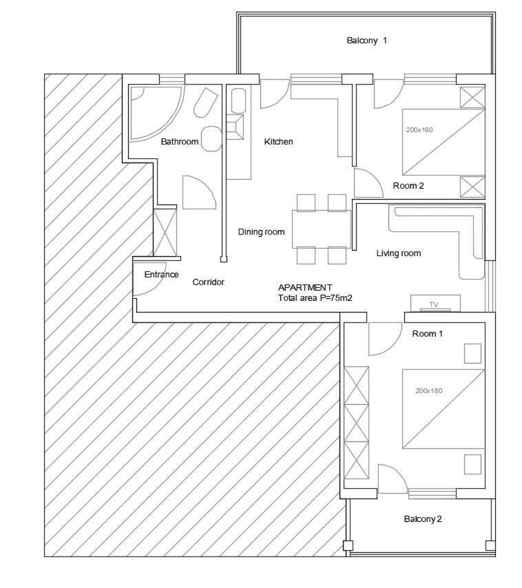 Apartment Matea ロヴィニ エクステリア 写真